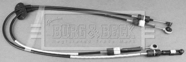 Borg & Beck BKG1050 - Трос, ступенчатая коробка передач avtokuzovplus.com.ua
