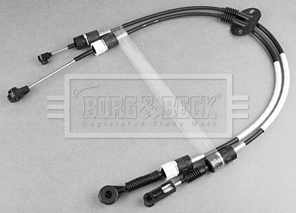 Borg & Beck BKG1051 - Трос, ступінчаста коробка передач autocars.com.ua