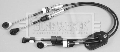 Borg & Beck BKG1079 - Трос, ступінчаста коробка передач autocars.com.ua