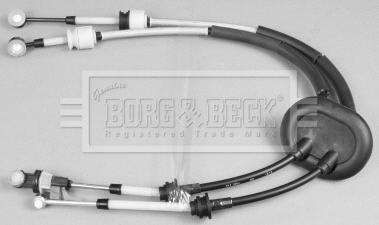 Borg & Beck BKG1084 - Трос, ступенчатая коробка передач avtokuzovplus.com.ua
