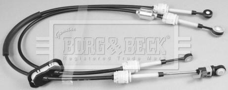 Borg & Beck BKG1090 - Трос, ступінчаста коробка передач autocars.com.ua