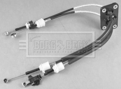 Borg & Beck BKG1110 - Трос, ступінчаста коробка передач autocars.com.ua