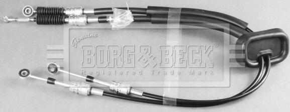 Borg & Beck BKG1117 - Трос, ступінчаста коробка передач autocars.com.ua