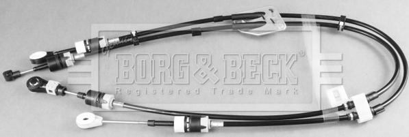 Borg & Beck BKG1127 - Трос, ступінчаста коробка передач autocars.com.ua