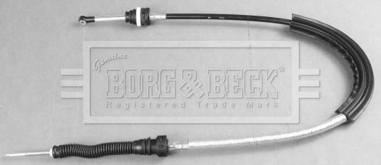Borg & Beck BKG1143 - Трос, ступінчаста коробка передач autocars.com.ua