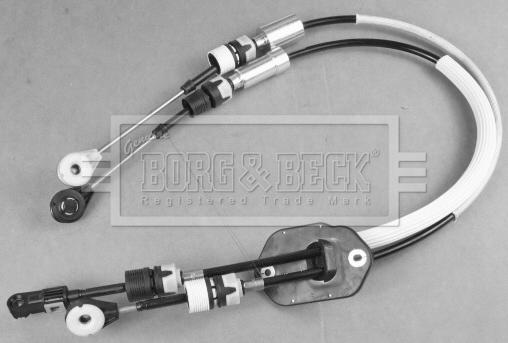 Borg & Beck BKG1154 - Трос, ступенчатая коробка передач avtokuzovplus.com.ua