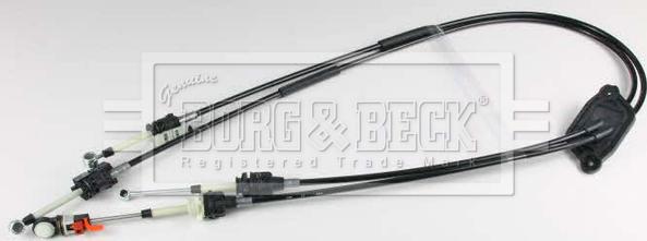 Borg & Beck BKG1205 - Трос, ступінчаста коробка передач autocars.com.ua