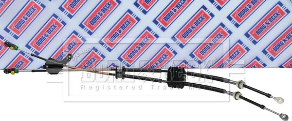 Borg & Beck BKG1360 - Трос, ступінчаста коробка передач autocars.com.ua