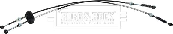 Borg & Beck BKG1381 - Трос, ступінчаста коробка передач autocars.com.ua