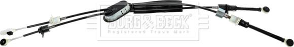 Borg & Beck BKG1393 - Трос, ступінчаста коробка передач autocars.com.ua