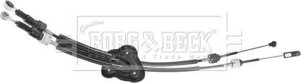 Borg & Beck BKG1428 - Трос, ступінчаста коробка передач autocars.com.ua