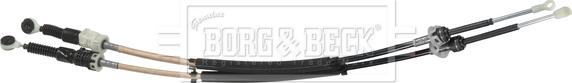 Borg & Beck BKG1429 - Трос, ступінчаста коробка передач autocars.com.ua