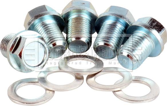 Borg & Beck BPL101 - Резьбовая пробка, масляний піддон autocars.com.ua