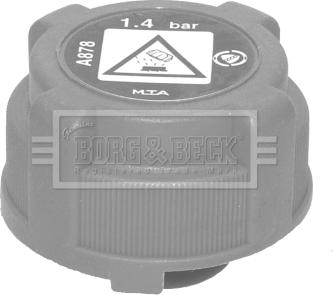 Borg & Beck BRC109 - Кришка, резервуар охолоджуючої рідини autocars.com.ua