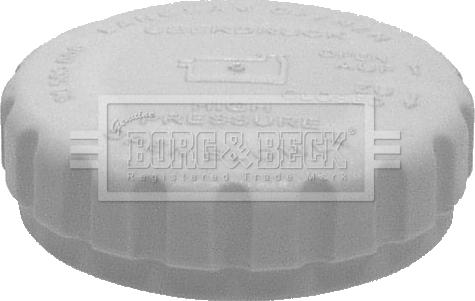 Borg & Beck BRC68 - Крышка, резервуар охлаждающей жидкости autodnr.net