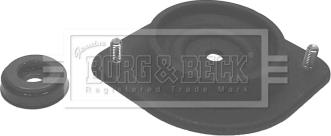 Borg & Beck BSM5025 - Опора стійки амортизатора, подушка autocars.com.ua