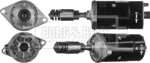 Borg & Beck BST2057 - Стартер avtokuzovplus.com.ua