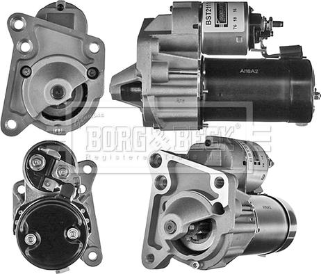 Borg & Beck BST2111 - Стартер avtokuzovplus.com.ua