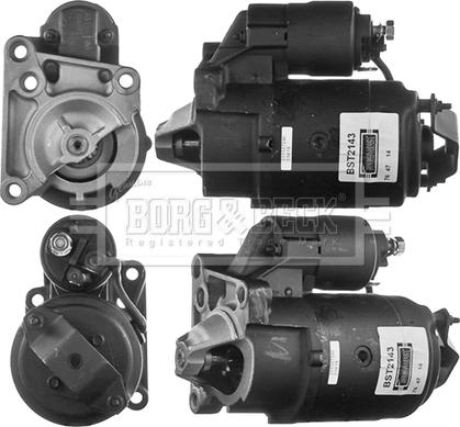 Borg & Beck BST2143 - Стартер autocars.com.ua