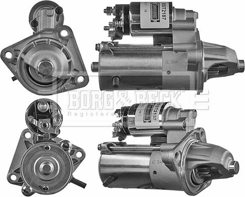 Borg & Beck BST2187 - Стартер avtokuzovplus.com.ua