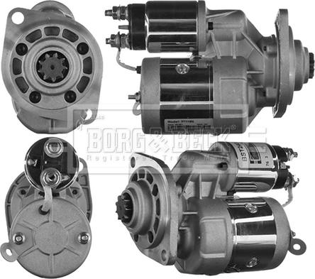 Borg & Beck BST2404 - Стартер avtokuzovplus.com.ua