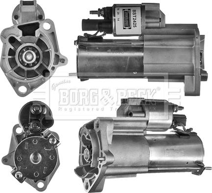 Borg & Beck BST2425 - Стартер autocars.com.ua
