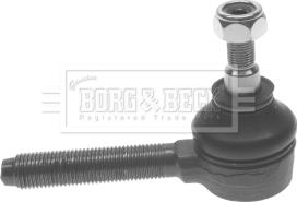 Borg & Beck BTR4008 - Наконечник рульової тяги, кульовий шарнір autocars.com.ua