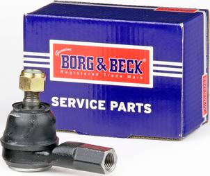 Borg & Beck BTR4145 - Наконечник рульової тяги, кульовий шарнір autocars.com.ua