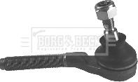 Borg & Beck BTR4276R - Наконечник рульової тяги, кульовий шарнір autocars.com.ua