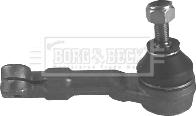 Borg & Beck BTR4516 - Наконечник рульової тяги, кульовий шарнір autocars.com.ua