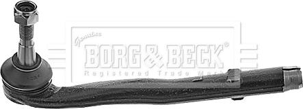 Borg & Beck BTR4580 - Наконечник рулевой тяги, шарнир avtokuzovplus.com.ua