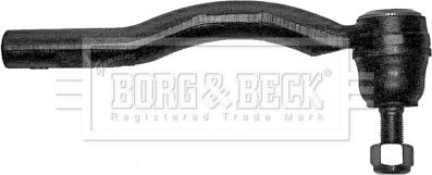 Borg & Beck BTR4846 - Наконечник рулевой тяги, шарнир autodnr.net
