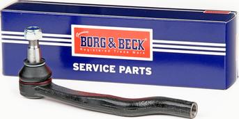 Borg & Beck BTR4867 - Наконечник рульової тяги, кульовий шарнір autocars.com.ua