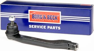 Borg & Beck BTR4912 - Наконечник рульової тяги, кульовий шарнір autocars.com.ua