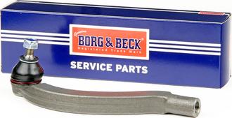 Borg & Beck BTR4926 - Наконечник рульової тяги, кульовий шарнір autocars.com.ua