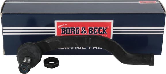 Borg & Beck BTR4989 - Наконечник рульової тяги, кульовий шарнір autocars.com.ua