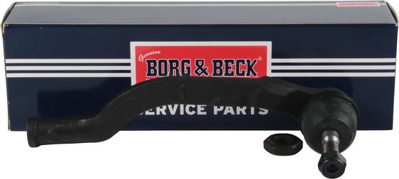 Borg & Beck BTR4990 - Наконечник рульової тяги, кульовий шарнір autocars.com.ua