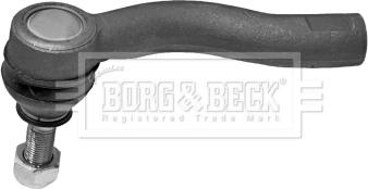 Borg & Beck BTR5006 - Наконечник рулевой тяги, шарнир autodnr.net