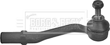 Borg & Beck BTR5027 - Наконечник рульової тяги, кульовий шарнір autocars.com.ua
