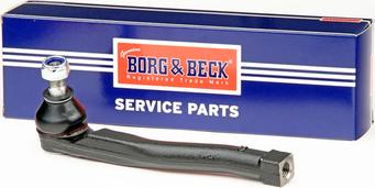 Borg & Beck BTR5045 - Наконечник рульової тяги, кульовий шарнір autocars.com.ua