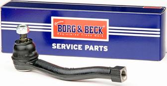 Borg & Beck BTR5048 - Наконечник рульової тяги, кульовий шарнір autocars.com.ua