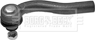 Borg & Beck BTR5052 - Наконечник рульової тяги, кульовий шарнір autocars.com.ua