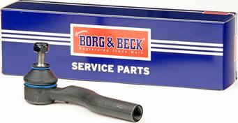 Borg & Beck BTR5053 - Наконечник рульової тяги, кульовий шарнір autocars.com.ua