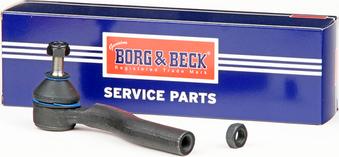 Borg & Beck BTR5056 - Наконечник рульової тяги, кульовий шарнір autocars.com.ua
