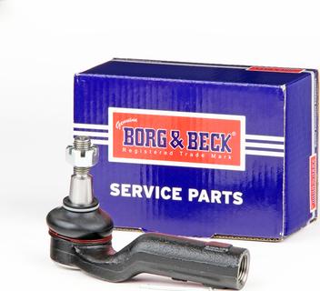 Borg & Beck BTR5089 - Наконечник рульової тяги, кульовий шарнір autocars.com.ua