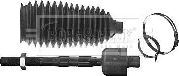 Borg & Beck BTR5094K - Наконечник рулевой тяги, шарнир autodnr.net