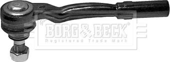 Borg & Beck BTR5104 - Наконечник рульової тяги, кульовий шарнір autocars.com.ua
