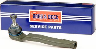 Borg & Beck BTR5154 - Наконечник рульової тяги, кульовий шарнір autocars.com.ua