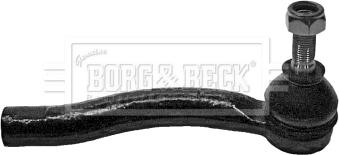 Borg & Beck BTR5188 - Наконечник рульової тяги, кульовий шарнір autocars.com.ua