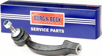 Borg & Beck BTR5232 - Наконечник рульової тяги, кульовий шарнір autocars.com.ua
